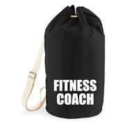 huuraa borsone Fitness para Coach Training Zaino regalo nero 20 litri cotone Fitness para Coach Training Presente