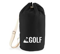 huuraa borsone Golf Zaino regalo nero 20 litri cotone Golf Presente
