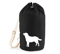 huuraa borsone Labrador Retriever Zaino regalo nero 20 litri cotone Labrador Retriever Presente