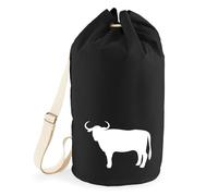 huuraa borsone Toro Zaino regalo nero 20 litri cotone Toro Presente