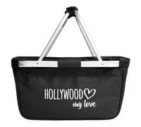 Huuraa carrello della spesa Hollywood my love Cesto regalo pieghevole nero 20 litri Hollywood my love Presente