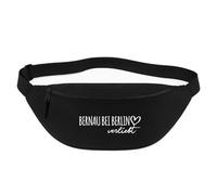 Huuraa marsupio Bernau bei Berlin verliebt Borsa a tracolla Regalo nera 2,5 litri Bernau bei Berlin verliebt Presente