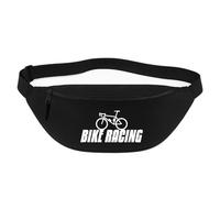 Huuraa marsupio Bike Racing Fahrrad Borsa a tracolla Regalo nera 2,5 litri Bike Racing Fahrrad Presente