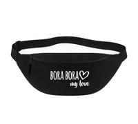 Huuraa marsupio Bora Bora my Love Borsa a tracolla Regalo nera 2,5 litri Bora Bora my Love Presente