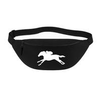 Huuraa marsupio Carrera de Caballos Borsa a tracolla Regalo nera 2,5 litri Carrera de Caballos Presente