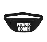 Huuraa marsupio Fitness para Coach Training Borsa a tracolla Regalo nera 2,5 litri Fitness para Coach Training Presente