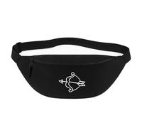Huuraa marsupio Flecha de Cupido Borsa a tracolla Regalo nera 2,5 litri Flecha de Cupido Presente