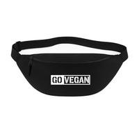 Huuraa marsupio Go Vegan Modern Borsa a tracolla Regalo nera 2,5 litri Go Vegan Modern Presente