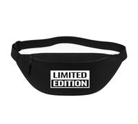 Huuraa marsupio Limited Edition Schriftzug Borsa a tracolla Regalo nera 2,5 litri Limited Edition Schriftzug Presente