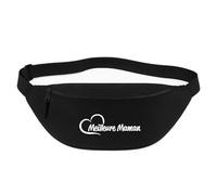 Huuraa marsupio Meilleure Maman Borsa a tracolla Regalo nera 2,5 litri Meilleure Maman Presente