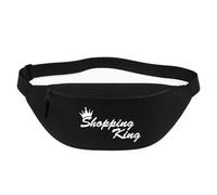 Huuraa marsupio Shopping King Krone Borsa a tracolla Regalo nera 2,5 litri Shopping King Krone Presente