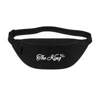 Huuraa marsupio The King Krone Borsa a tracolla Regalo nera 2,5 litri The King Krone Presente