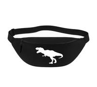 Huuraa marsupio Tyranosaurio Rex Borsa a tracolla Regalo nera 2,5 litri Tyranosaurio Rex Presente