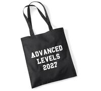 huuraa sacco di juta Advanced Levels 2027 Borsa regalo nera 10 litri cotone Advanced Levels 2027 Presente