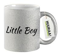 huuraa tazza da caffè Little Boy Schriftzug Tazza regalo argento 330ml Little Boy Schriftzug Presente