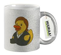 huuraa tazza da caffè Pato de goma de biología Tazza regalo argento 330ml Pato de goma de biología Presente