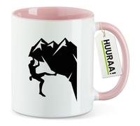 huuraa tazza da ufficio Escalada Tazza con motivo regalo rosa 330ml Escalada souvenir