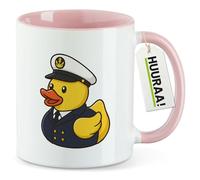 huuraa tazza da ufficio Pato de goma capitán Tazza con motivo regalo rosa 330ml Pato de goma capitán souvenir
