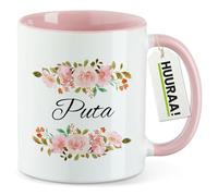 huuraa tazza da ufficio Puta Tazza con motivo regalo rosa 330ml Puta souvenir