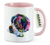 huuraa tazza da ufficio San Bernardo Tazza con motivo regalo rosa 330ml San Bernardo souvenir