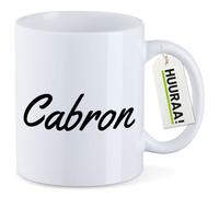 huuraa tazza di caffè Cabron Tazza regalo bianca 330ml Cabron Presente