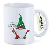 huuraa tazza di caffè Duende Merry Christmas Tazza regalo bianca 330ml Duende Merry Christmas Presente