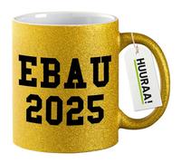 huuraa tazza di caffè EBAU 2025 Tazza da caffè regalo oro 330ml EBAU 2025 idea regalo