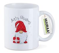 huuraa tazza di caffè Merry Christmas Duende Tazza regalo bianca 330ml Merry Christmas Duende Presente