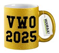 huuraa tazza di caffè VWO 2025 Tazza da caffè regalo oro 330ml VWO 2025 idea regalo