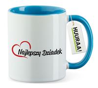 huuraa tazza Najlepszy Dziadek Tazza regalo blu 330ml Najlepszy Dziadek idea regalo