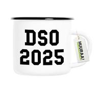 huuraa tazza smaltata DSO 2025 Tazza da caffè regalo Vintage 300ml DSO 2025 Presente