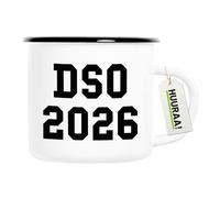 huuraa tazza smaltata DSO 2026 Tazza da caffè regalo Vintage 300ml DSO 2026 Presente