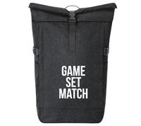 huuraa zaino da corriere Game set match Zaino regalo nero melange 30-44 litri roll-top fairtrade Game set match Presente