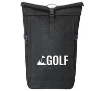 huuraa zaino da corriere Golf Zaino regalo nero melange 30-44 litri roll-top fairtrade Golf Presente