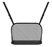 Huusuei Organizador de red, soporte de bolso con bolsillo de malla entre asientos, bolsa de almacenamiento para asiento delantero para soporte de bolso y bolsa