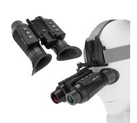 HUVIOVED NV8300 - Gafas de visión nocturna para adultos, prismáticos digitales visuales 3D con tarjeta de memoria de 32 GB