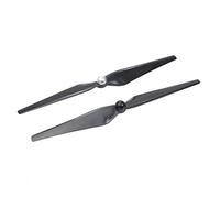 HUVNEXA 1 par de hélices fibra carbono autoblocantes CW CCW 12 x 4,2 1242 con tapa rosca for DJI, E600 Palas de hélice de repuesto para drones