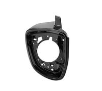 HUVNEXA 1 pieza de molduras marcos carcasa espejo lateral posterior brillante, for, X3 F25 X4 F26 X5 F15 X6 F16, accesorios Marco de la cubierta del espejo retrovisor(Right Side)