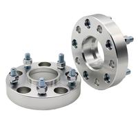 HUVNEXA 2/4 piezas 15/20/25/30/35mm PCD 5x120 CB 67,1mm adaptador espaciador de rueda 5 terminales, for Opel, Insignia, Hyundai, Potter M14xP1 Cuña espaciadora de rueda de coche(4PCS 40mm Silver)