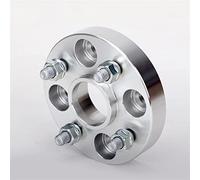 HUVNEXA 2 4 piezas PCD 5x108 CB 63, mm adaptador espaciador de rueda aluminio 5 terminales adecuado, for Ford, serie 15 20 25 30 40 Cuña espaciadora de rueda de coche(4PCS 40mm silver)