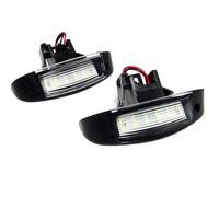 HUVNEXA 2 Luces LED for matrícula, Color Blanco, Canbus, for Furgonetas Cerradas/autobuses Boxer Ducato Jumper Relay 1999-2006 Luz de matrícula de Coche