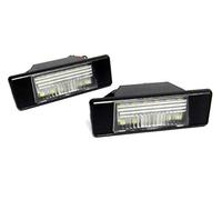 HUVNEXA 2 Luces LED for matrícula, Color Blanco, Canbus, for Juke F15, Navara D23 Note, for X-Trail, T31 Q50, for Qashqai, J10 J11 Luz de matrícula de Coche