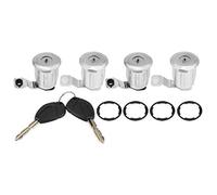 HUVNEXA 252522 Juego de Cerradura de Puerta de Coche con Llaves Pestillo de la Cerradura de la Puerta del Coche