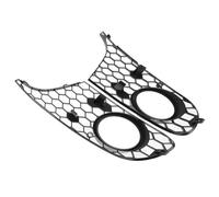 HUVNEXA 2x luz antiniebla delantera for coche, cubierta de lámpara, for VW, Golf, MK6, Jetta 2009-2013 5K0853665 5K0853666 Embellecedor de rejilla de luz antiniebla delanter