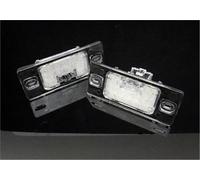 HUVNEXA 2X Luz de matrícula LED Blanca Canbus for Cayenne, 955 957, for Touareg, 7L, for Passat, 3B6, for Golf, V Estate Luz de matrícula de Coche