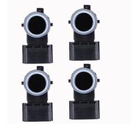 HUVNEXA 4 Piezas Nuevo Sensor de estacionamiento PDC CR-V for Civic, 39680-TV0-E011-M1 39680TV0E011M1 39680-TV0-E011 39680TV0E011 Módulo de Asistencia de estacionamiento Trasero(Schwarz)