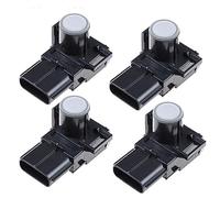 HUVNEXA 4 sensores de estacionamiento PDC Color Negro for Toyota, Camry, Corolla, Tundra, Lexus, RX350, Sensor 8934148010 89341-48010 Módulo de Asistencia de estacionamiento Trasero(Silver)