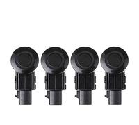 HUVNEXA 4 sensores de Parachoques Asistencia estacionamiento inverso PDC for Toyota, Sienna 2006-2010 89341-45030 8934145030 Módulo de Asistencia de estacionamiento Trasero(Schwarz)