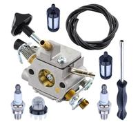 HUVNEXA 4283-120-0601 Carburador con filtro de combustible bombilla cebado bujía, for STIHL, conjunto carburador Kit de reemplazo de carburador