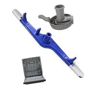 HUVNEXA 5304517203 1545680 Juego de brazo rociador inferior para lavavajillas completo con soporte 5304518968 5304506518, para Frigidaire, para Kenmore 154568002 154414101 154250901 Eap12585623